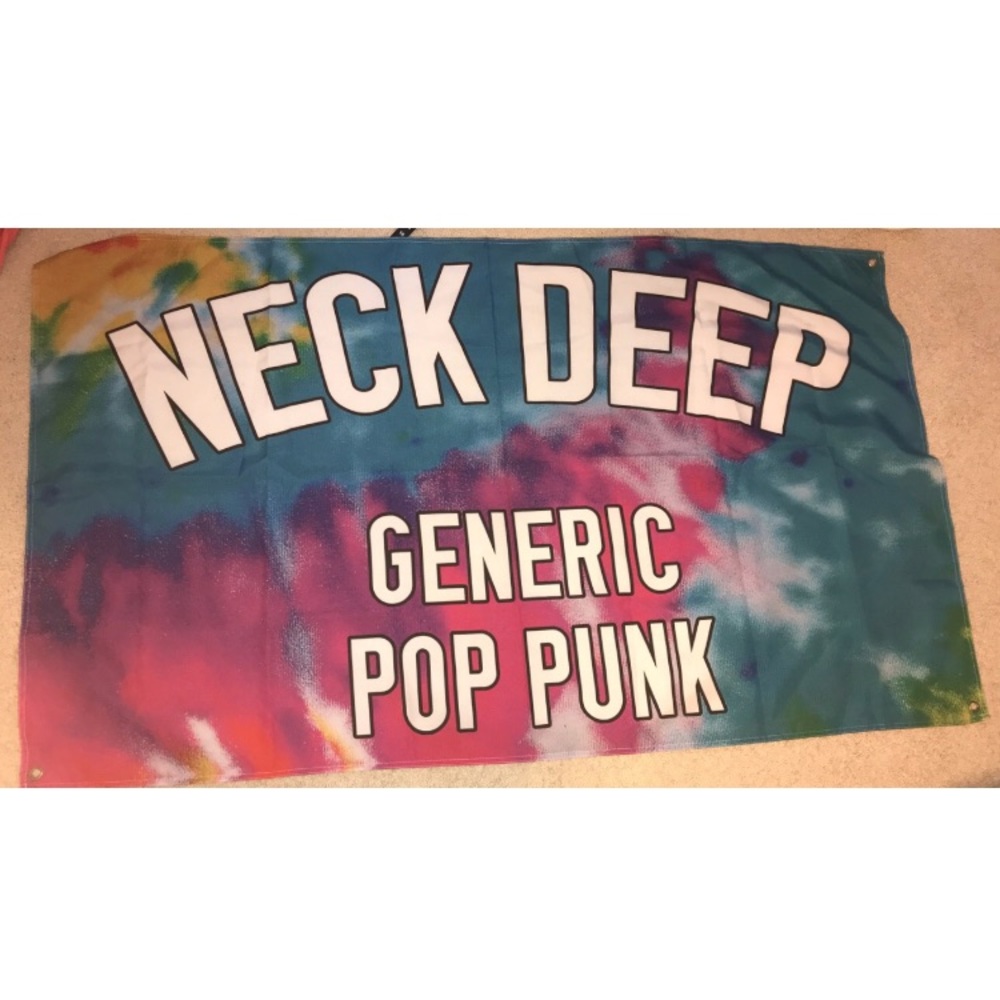 Neck deep Flag